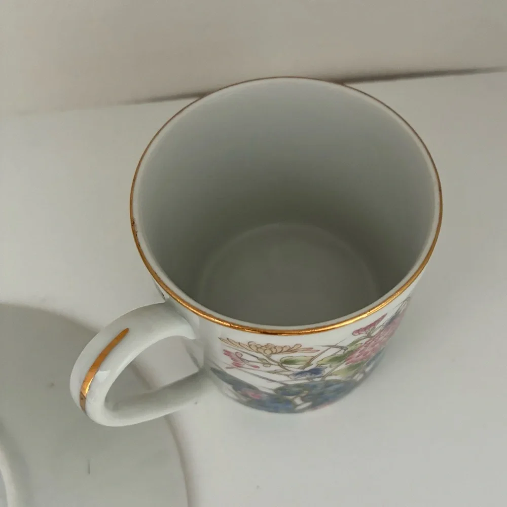 NWT Vintage Laudel for Macy’s Porcelain Made in Japan Demitasse Tea Cup/Saucer